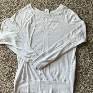 Heather white Nike Tee